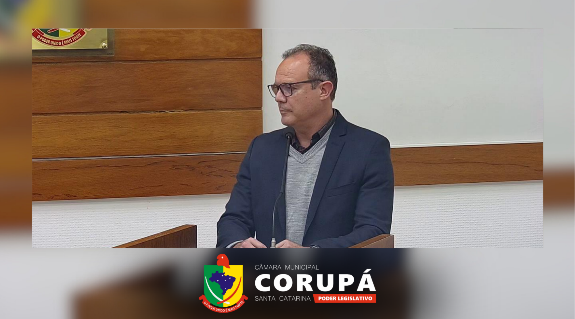 Câmara recebe o Gerente da Celesc Regional Danilson para debates sobre melhorias na rede elétrica local