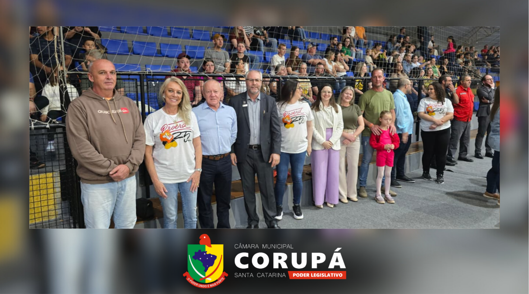 Câmara de Vereadores participa da formatura do PROERD em Corupá