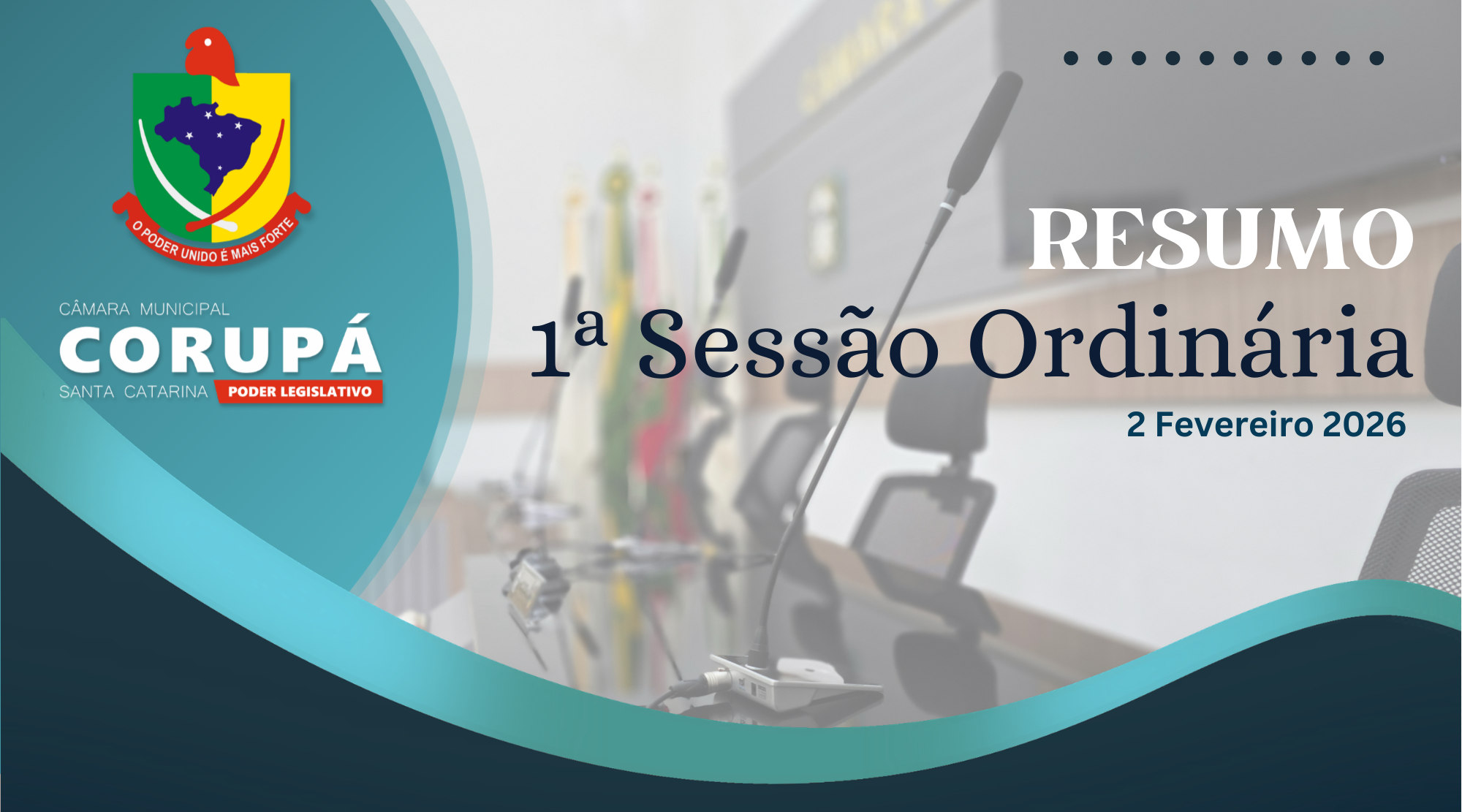 1ª Sessão Ordinária de 2026 aprova 12 indicações por unanimidade em Corupá